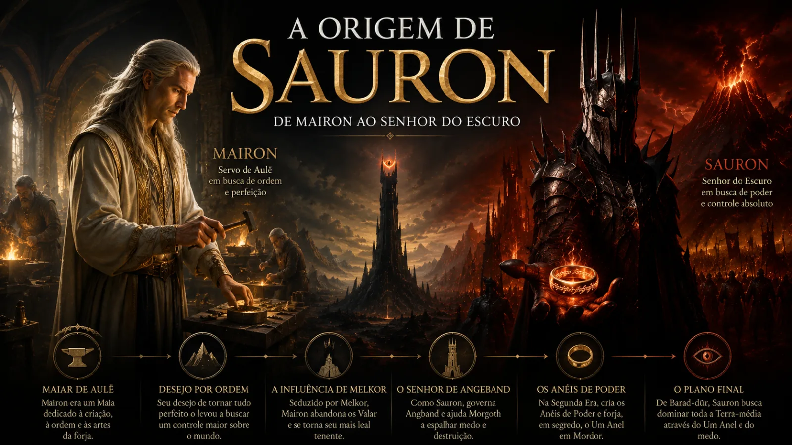 A Origem de Sauron